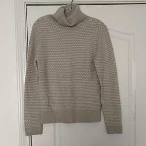Gray Turtleneck Sweater